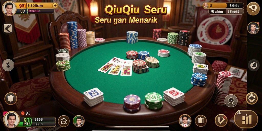 Tampilan gameplay menarik di <strong>9ET</strong> dengan kartu QiuQiu.