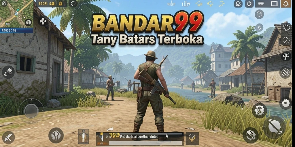 Tampilan gameplay BANDAR99 yang menakjubkan di dunia terbuka.