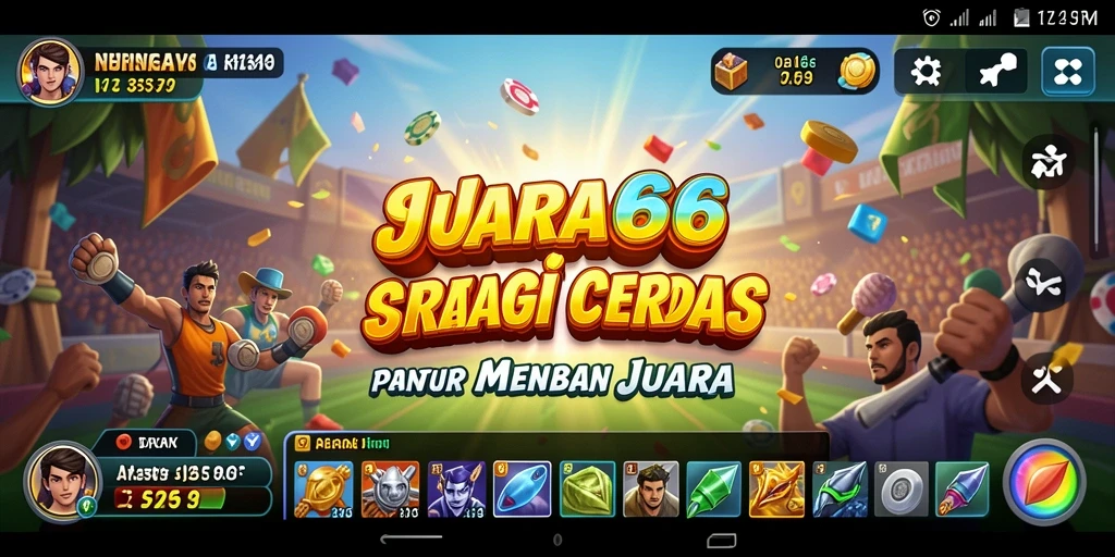Screenshot gameplay JUARA666 menampilkan strategi dan taktik yang menarik.