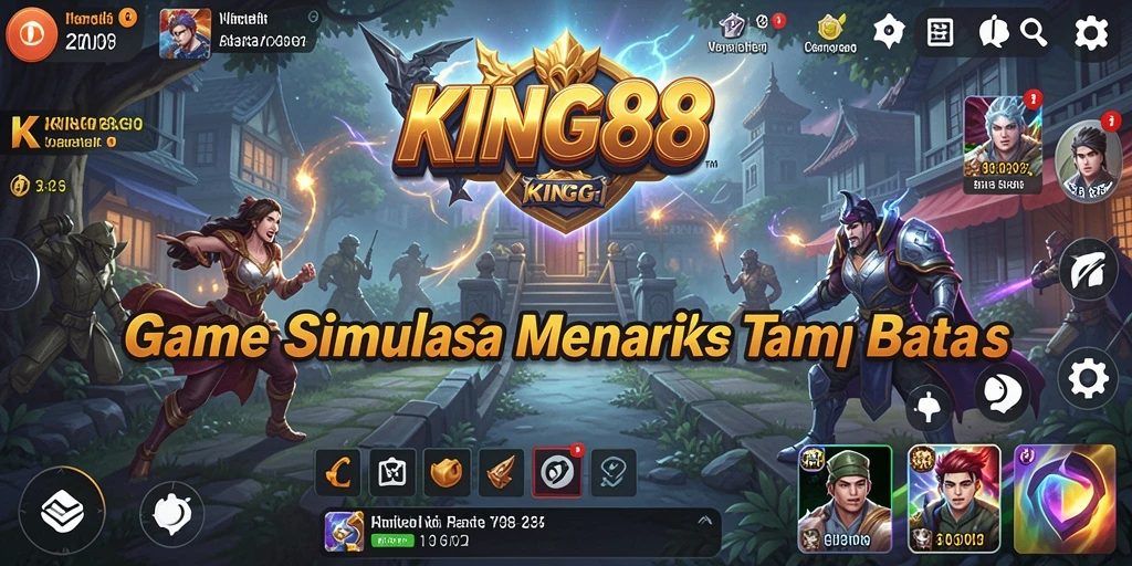 Gameplay KING88 yang menampilkan simulasi kehidupan yang mendalam.