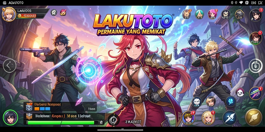 Tampilan gameplay LAKUTOTO yang menarik dan penuh aksi.