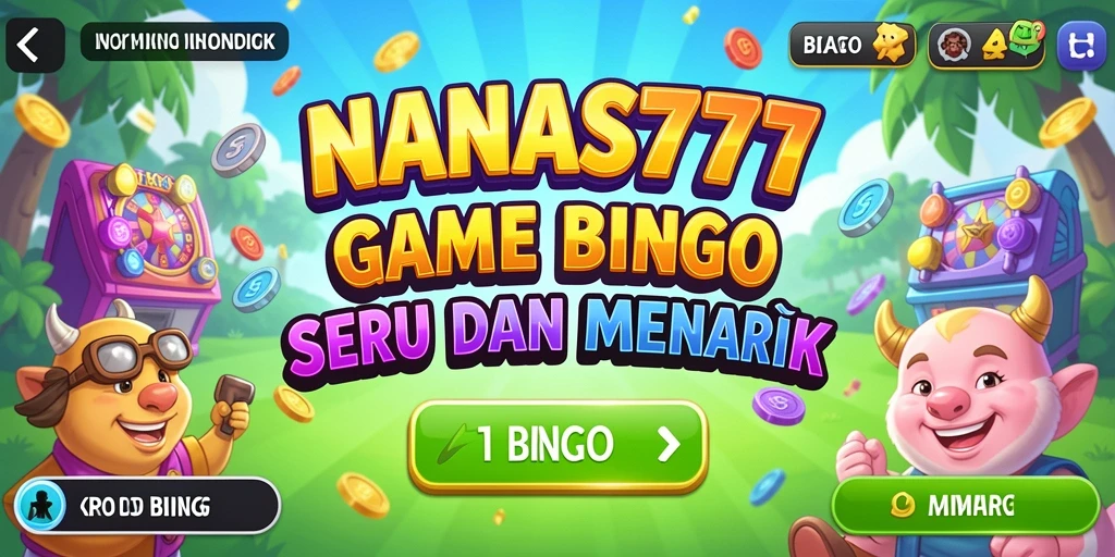 Tampilan gameplay seru Bingo di NANAS777.