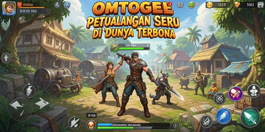 Menampilkan gameplay seru di dunia terbuka OMTOGEL.