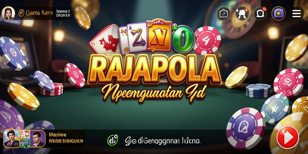 Tampilan gameplay Kasino RAJAPOLA yang menarik dan interaktif.