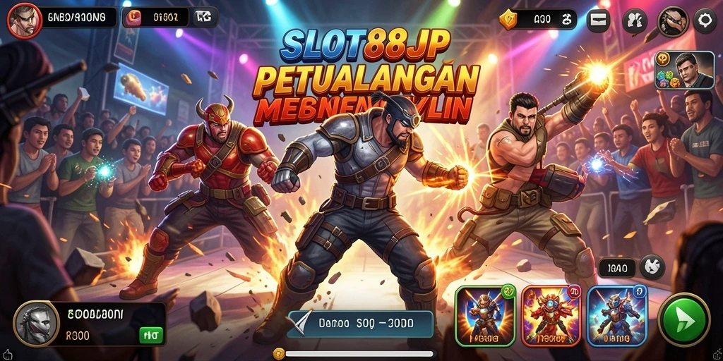Screenshot gameplay SLOT88JP menampilkan aksi seru dan grafis menawan.