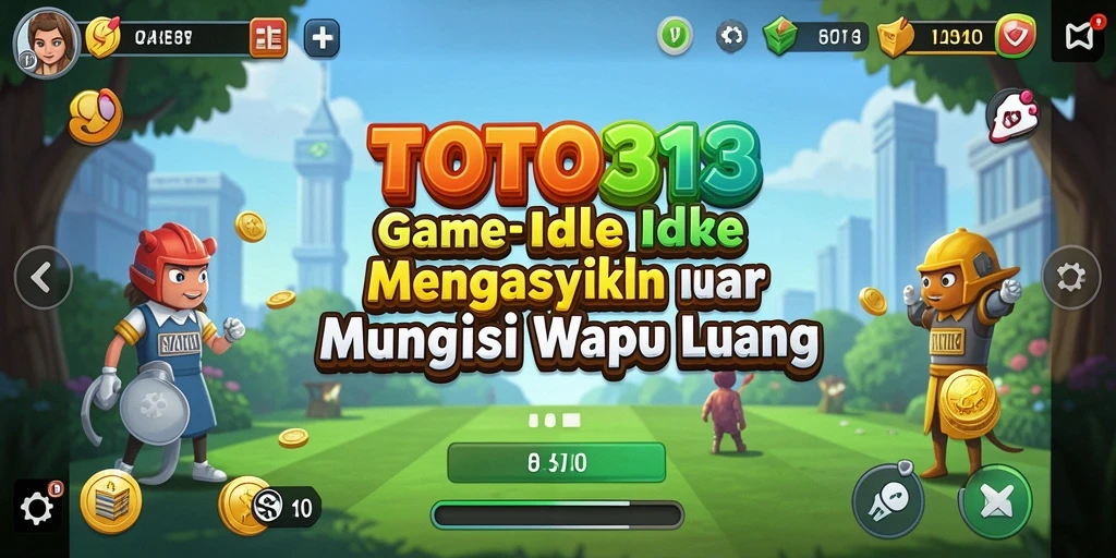 Gameplay Idle seru di TOTO313 dengan tampilan yang menarik.